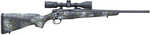 Howa M1500 Superlite w/Optic Bolt Action Rifle 6.5 Creedmoor 16.25" Barrel 4 Round Capacity Vortex Diamond Scope Included Gray & Green Sponge w/Black Webbing Carbon Fiber Stock Black Finish