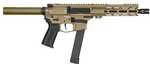 CMMG Banshee MKGS Semi-Automatic Pistol 9mm Luger 8" Barrel (1)-33Rd Magazine Black Polymer Grips Coyote Tan Cerakote Finish