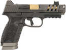 FN America 509 CC Edge XL Semi-Automatic Pistol 9mm Luger 4.2" Barrel (1)-10Rd MagazineOptics Ready Steel CC Edge Gray Slide Black Polymer Finish