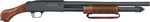 Mossberg 590 Night Stick Pump Action Shotgun 12 Gauge 3" Chamber 18.5" Barrel 7 Round Capacity Drilled & Tapped Walnut Raptor Grip Blued Finish