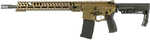 Patriot Ordnance Factory Renegade + Semi-Automatic Rifle 5.56mm NATO 13.75" Barrel (1)-30Rd Magazine Black Mission First Tactical Stock Burnt Bronze Finish