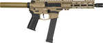 CMMG Banshee MK10 Semi-Automatic Tactical Pistol 10mm Auto 8" Barrel (1)-30Rd Magazine Zeroed Pistol Grip Coyote Tan Cerakote Finish