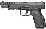 Heckler & Koch VP9 Match Optics Ready Semi-Automatic Pistol 9mm Luger 5.51" Barrel (4)-15Rd Magazines Fixed Sights Black Polymer Finish