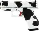 Glock G43X MOS Sub-Compact Semi-Automatic Pistol 9mm Luger 3.41" Barrel (2)-10Rd Magazines Fixed Sights Polymer Grips Cow Print Cerakote Finish