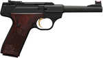 Browning Buck Mark Challenge Semi-Automatic Pistol 22 Long Rifle 5.5" Polished Flats Barrel (1)-10Rd Magazine Engraved Rosewood Grips Matte Black Finish