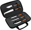 Cold Steel CSFXFLDKIT Hunting Kit Includes Caper Blade, Skinning Blade W/Gut Hook, General Purpose Blade, Boning Blade, 