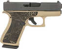 Glock G43X Pistol 9mm Luger 3.41" Barrel Tan Finish