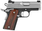 Kimber 1911 CDP II Ultra Cali Pistol 45 ACP 3" Barrel 7Rd Black & Silver Finish