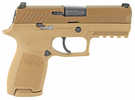 Sig Sauer P320 Carry Pistol 9mm Luger 3.9" Barrel 15Rd Tan Finish