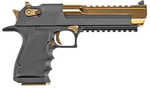 Magnum Research Desert Eagle L6 Pistol 44 Magnum 6" Barrel 8Rd Black And Gold Finish