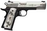 Browning 1911-380 Black Label Pistol 380 ACP 4.25" Barrel 8Rd Black And Silver Finish
