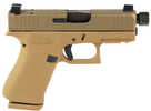 Glock 43X Debo Pistol 9mm Luger 3.41" Barrel 10Rd Flat Dark Earth Finish
