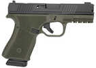 Black Rain Ordnance Frontline Pistol 9mm Luger 4" Barrel 15Rd Black Slide Olive Drab Green Finish