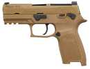 Sig Sauer M18 CSS Pistol 9mm Luger 3.9" Barrel 10Rd Coyote PVD Finish