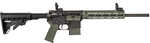 Tippmann Arms M4-22 LTE Accent Rifle 22 Long Rifle 16" Barrel 10Rd Black With Olive Drab Green Finish