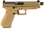 Glock 47X M.O.S. Pistol 9mm Luger 4.99" Barrel 17Rd Flat Dark Earth Finish