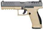 Walther Arms PDP Full Size Pistol 9mm Luger 5" Barrel 10Rd Black Slide Tan Finish