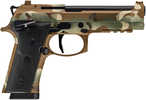 Beretta 92XI Combat Pistol 9mm Luger 4.7" Barrel 15Rd Multicam Finish