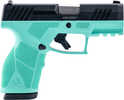 Taurus GX2 Pistol 9mm Luger 3.37" Barrel 10Rd Black Slide Cyan Blue Finish