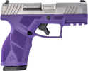Taurus GX2 Pistol 9mm Luger 3.37" Barrel 13Rd Stainless Slide Dark Purple Finish