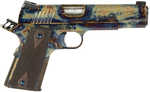 Standard Manufacturing Company 1911 Case Colored Semi-Automatic Pistol .45 ACP 5" Barrel (1)-7Rd Magazine Rosewood Grips High Polished Case Colored Finish