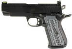 Kimber KDS9c, 1911, Semi-automatic, Single Action, Aluminum Frame Pistol, Compact, 9MM, 4" Fluted Barrel, Matte Finish, Black, G10 Grips, Optics Ready, Adjustable Rear Sight With Fiber Optic Front, 10 Rounds, 2 Magazines 3100011