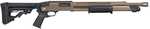 Mossberg 590R Stand-Off 12 Gauge Flat Dark Earth 3" Chamber 6Rd Capacity 18.5" Barrel Adjustable Stock
