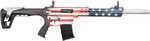 GForce Arms GF25 USA Semi-Automatic Shotgun 12 Gauge 3" Chamber 18.5" Barrel (2)-5 Round Metal AR Magazine Folding Sights Black Synthetic Stock With Adjustable Comb American Flag Cerakote Finish
