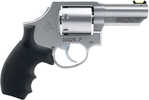 Taurus 66C 357 Mag 7 Shot Stainless Steel Barrel, Frame & Cylinder, Black Hogue G10 Grip