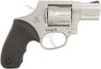 Taurus 817 Medium 38 Special 7 Shot 2" Matte Stainless Steel Barrel, Cylinder & Frame, Black Rubber Grip, Exposed Hammer