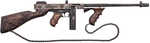Thompson 1927A-1 Wastelander 45 ACP 50+1 18" Finned Barrel, Aluminum Receiver, Fixed Stock