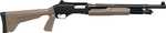 Stevens 320 Security Pump Action Shotgun 20 Gauge 18.5" Barrel 5 Round Capacity Metal Front / Ghost Ring Rear Sights Flat Dark Earth Tactical Stock With Pistol Grip Matte Black Finish