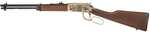 Rossi Rio Bravo Buffalo Bill Engraved PVD Gold Rifle .22 LR 15Rd Capacity 18 Barrel Wood Stock