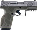 Taurus GX2 9mm Luger 13+1 3.37" Matte Stainless Steel Barrel, Matte Serrated Stainless Steel Slide, OD Green Polymer Frame w/Picatinny Rail, Polymer Grip