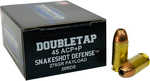 DoubleTap Ammunition 45 ACP 20 Snake Shot 45ACP 20 Per Box/50 Case