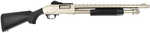 Tokarev TX3 12MA1 Shotgun 12 Gauge Pump 3" 5+1 Shells 18.50" Nickel Anodized Ventilated Heat Shield Barrel, Nickel Anodized Receiver w/Picatinny Rail, Fixed Black Polymer Stock