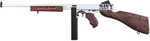 Thompson Navy 250th Anniversary 45 ACP 30+1 16.50" Arctic White & Savage Stainless Cerakote Arctic Steel Barrel & Receiver, Engraved Walnut Fixed Stock, Engraved Wood Grip