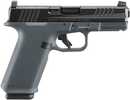 Ruger RXM 9mm Luger 17+1 4" Black FNC Nitride Alloy Steel Barrel & Optic Ready/Serrated Slide, Stealth Gray Polymer Frame w/Accessory Rail, Textured Grip, RMR/RMSc/DeltaPoint Pro Footprint