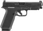 Ruger RXM 9mm Luger 17+1 4.50" Black FNC Nitride Alloy Steel Barrel & Optic Ready/Serrated Slide, Black Polymer Frame w/Accessory Rail, Textured Grip, RMR/RMSc/DeltaPoint Pro Footprint