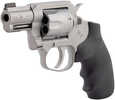 Colt King Cobra Small 357 Mag 6 Shot 2" Matte Stainless Steel Barrel, Cylinder Frame, Black Hogue Overmolded Grips, Exposed Hammer
