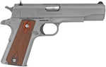 Colt 1911 Government 38 Super 9+1 5" Stainless National Match Barrel, Serrated Stainless Steel Slide & Frame w/Beavertail, Diamond Checkered Rosewood