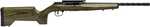 Savage Arms A Series Full Size 22 LR 10+1 18" Matte Black Spiral Fluted Threaded Barrel, Matte Black Carbon Steel Receiver w/ Picatinny Rail, OD Green Fixed Laminate Stock, Right Hand