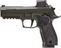 Sig Sauer P226X Legion w/Optic Full Size Frame 9mm Luger 18+1 4.40" Match Grade Bull Barrel, Legion Gray Cerakote Stainless Steel Optic Ready/Serrated Slide, Legion Gray Aluminum Frame w/Picatinny Rail, Hogue G10 Grip, SAO, Sig ROMEO-X