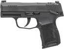 Sig Sauer P365 *CA Compliant 9mm Luger 10+1 3.10" Black Nitron Stainless Steel Optic Ready/Serrated Slide, Black Polymer Frame w/Accessory Rail, Black Polymer Grip