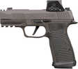 Sig Sauer P365 AXG Legion w/Optic Compact 9mm Luger 17+1 3.10" Black Carbon Steel Barrel, Legion Gray Cerakote Stainless Steel Optic Ready/Serrated Slide, Legion Gray Cerakote Stainless Steel Frame w/Picatinny Rail, Custom Legion G10