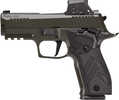 Sig Sauer P226X Legion w/Optic Carry Frame 9mm Luger 18+1 3.80" Black Bull Barrel, Legion Gray Cerakote Stainless Steel Optic Ready/Serrated Slide, Legion Gray Cerakote Aluminum Frame w/Picatinny Rail, SAO, ROMEOX Pro