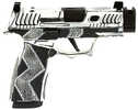 Sig Sauer P365X Komodo Anime, Striker Fired, Semi-automatic, 9MM, 3.1" Zaffiri Threadless Comp Barrel, Optic Ready, Komodo Aluminum Grip Module, Cerakote Finish , White, 17 Rounds, 2 Magazines 300-252-0408-11