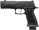 Sig Sauer P320 M.O.D. Full Size 9mm Luger 10+1 3.90" Black Barrel, Matte Black DLC Stainless Steel Optic Ready/Ported/Serrated Slide, Black Stainless Steel Frame w/Picatinny Rail, M.O.D. X Full Grip