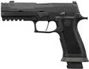 Sig Sauer P320 M.O.D. Full Size 9mm Luger 21+1 3.90" Black Barrel, Matte Black DLC Stainless Steel Optic Ready/Ported/Serrated Slide, Black Stainless Steel Frame w/Picatinny Rail, M.O.D. X Full Grip