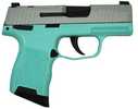 Sig Sauer "Silver Slide/Tiffany Frame"P365 Optic Ready Handgun 9mm Luger 10Rd Magazines(2) 3.1" Barrel X-Ray 3 Sights Ma